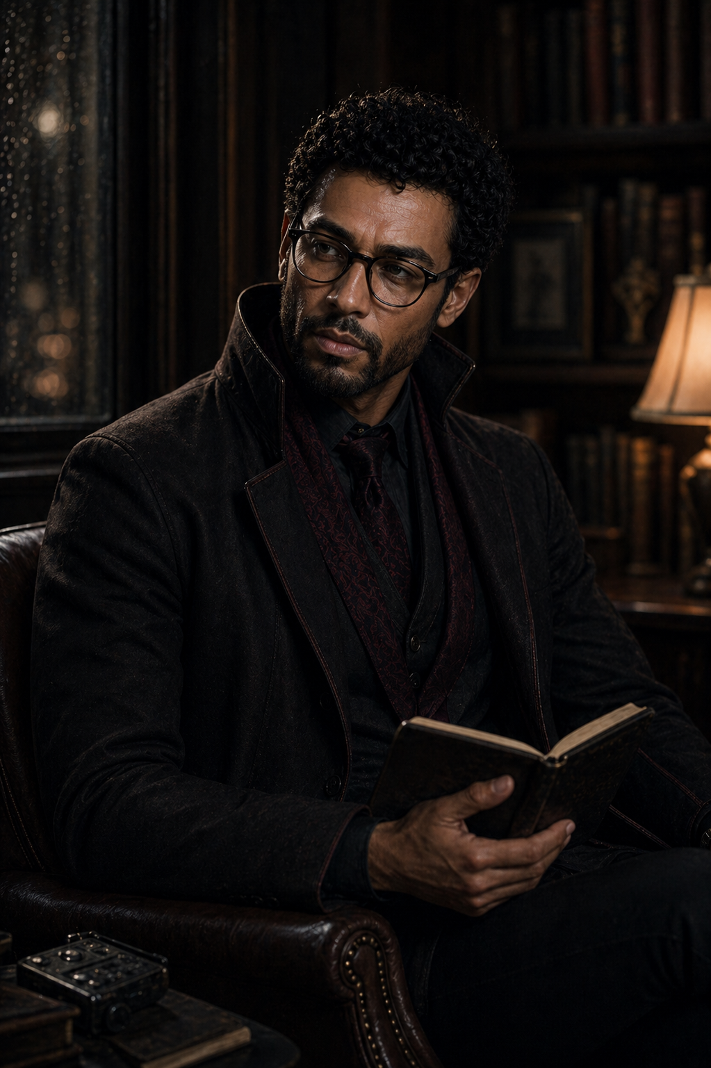 Chronicleman in a more relaxed editorial portrait