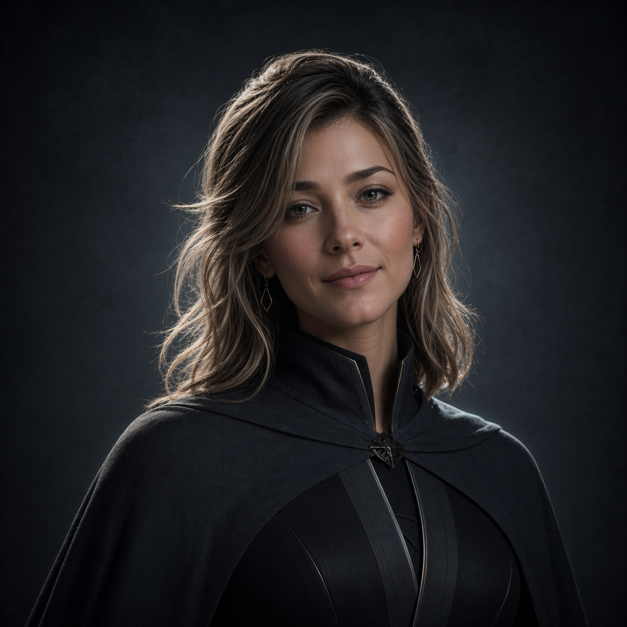 Veilgirl profile portrait